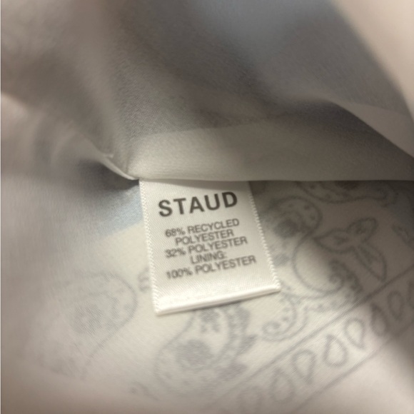 STAUD Blue Bandana Print Dress - Picture 7 of 8